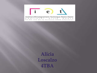 Alicia Loscalzo 4TBA 