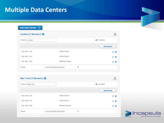 Multiple Data Centers
 