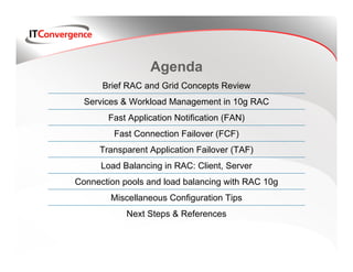 Fast Connection Rac Load balancing and failover options | PDF