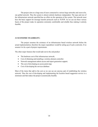 Load balancing implementation in wireless networks