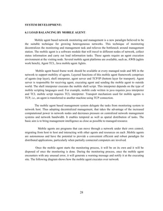 Load balancing implementation in wireless networks