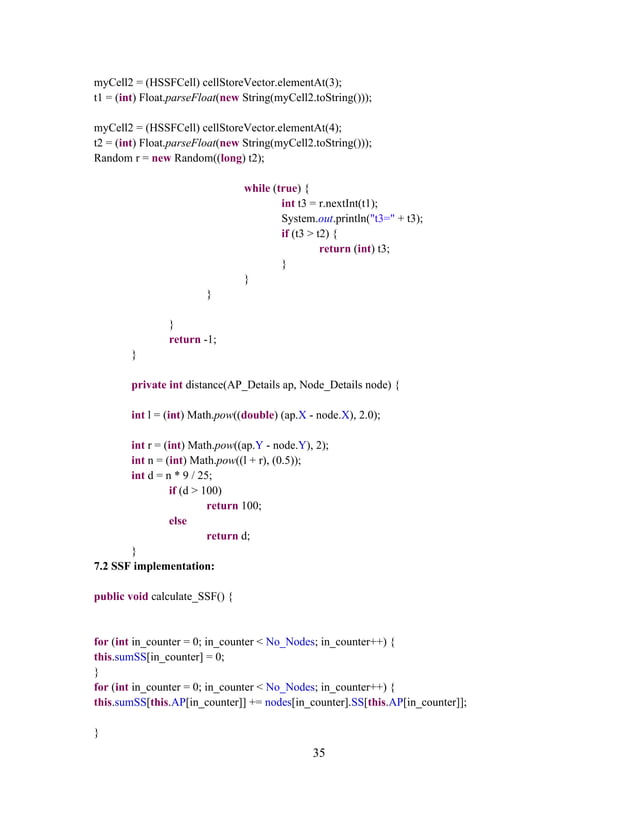 Load balancing implementation in wireless networks | DOC