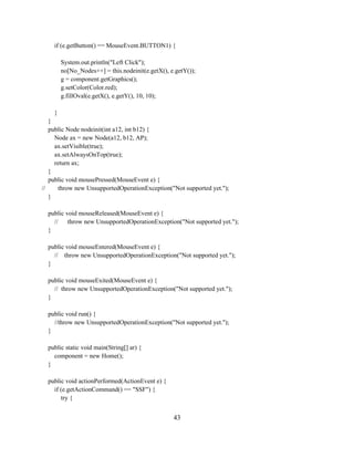 Load balancing implementation in wireless networks