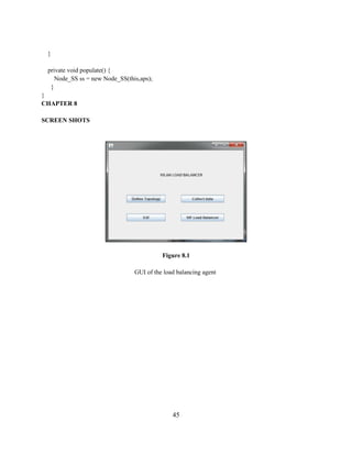 Load balancing implementation in wireless networks