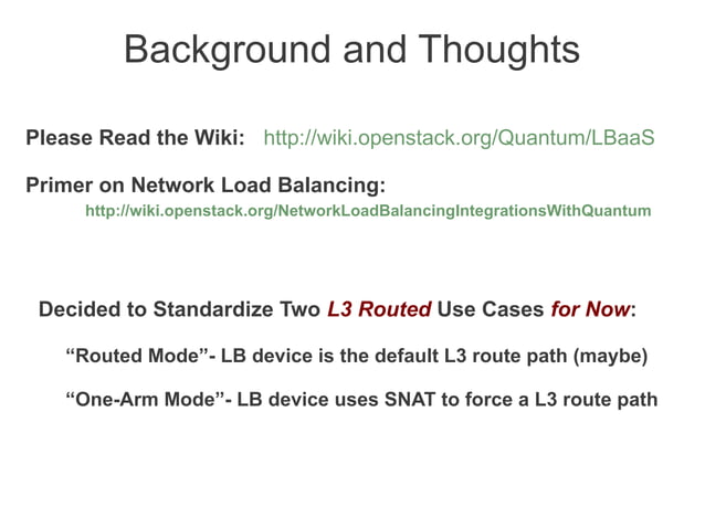 OpenStack Load Balancing Use Cases and Requirements | PDF | Computer ...