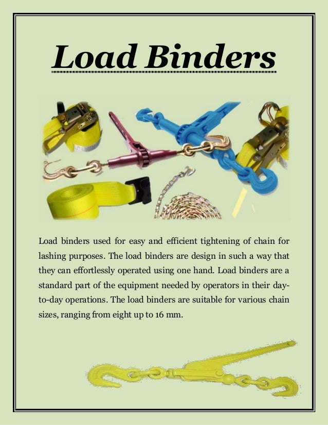 Load binders