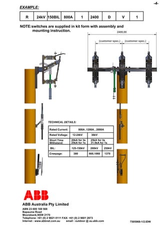 Load break switch | PDF