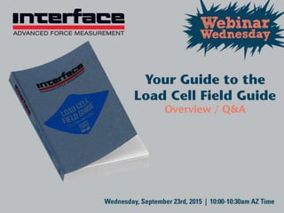 Your Guide to the Load Cell Field Guide | PPTX