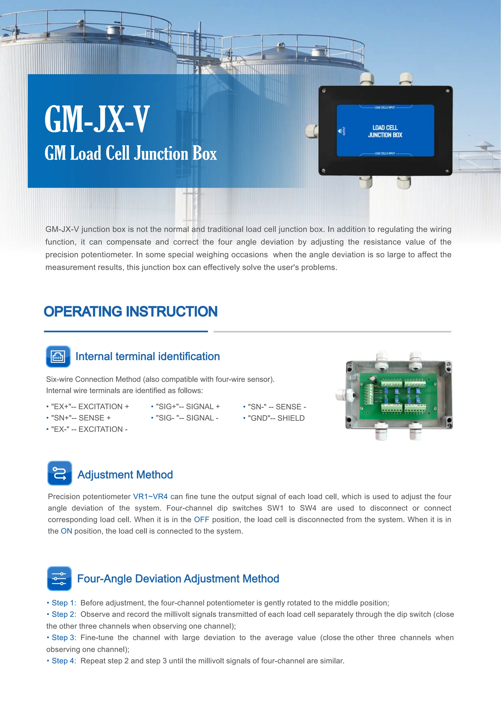 Load Cell Junction Box GMJXV catalog.pdf