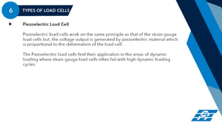 Load Cell Types, How it Works, Applications, Advantages | PDF