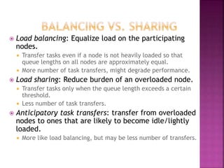 Types of Load distributing algorithm in Distributed System | PPT ...