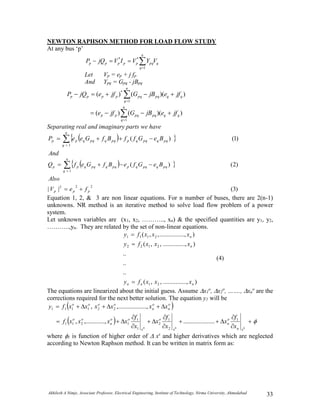 Load flow studies | PDF
