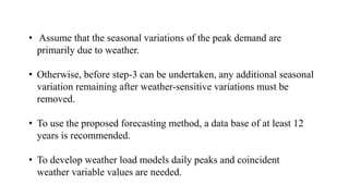 Load forecasting | PPTX
