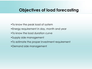 Load Forecasting Software Load Forecasting and economic load dispatch | PPT