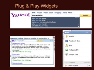 Plug & Play Widgets 