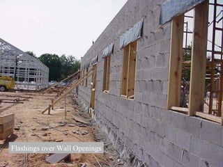Flashings over Wall Openings 