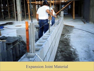 Expansion Joint Material 