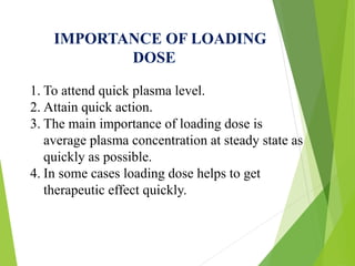 Loading dose plus iv infusion | PPTX