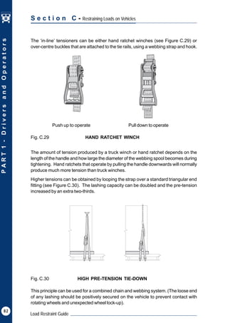 Wench Loading Rails Loading and lashing guidance 2024 edition | PDF