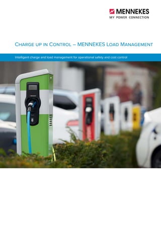 Charge up in Control – MENNEKES Load Management
Intelligent charge and load management for operational safety and cost control
 