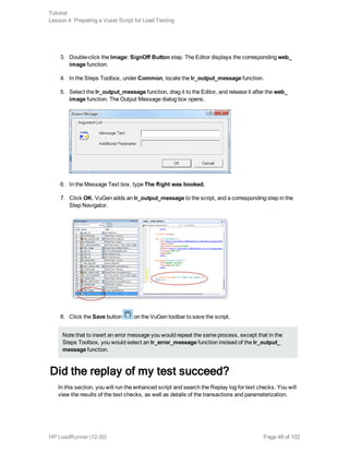 Load Runner Tutorial Pdf Load runner12.00 tutorial | PDF