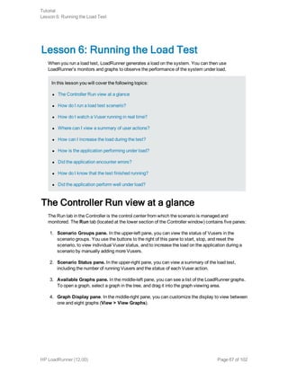 Load runner12.00 tutorial | PDF