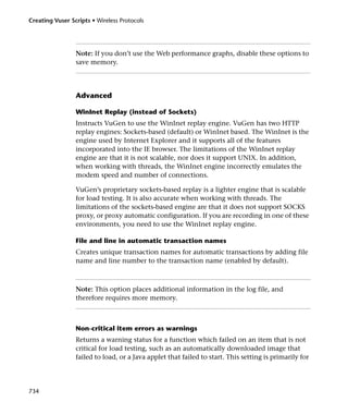 Load runner generator