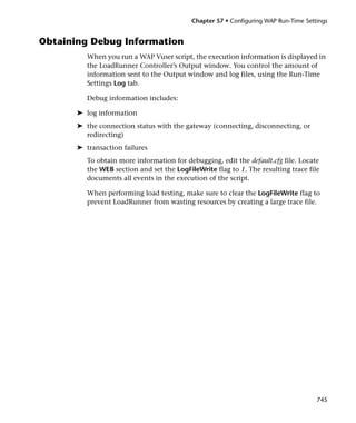 Load runner generator