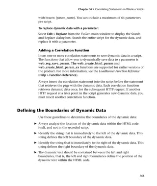 Load runner generator