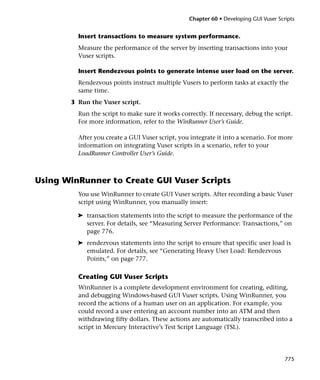 Load runner generator