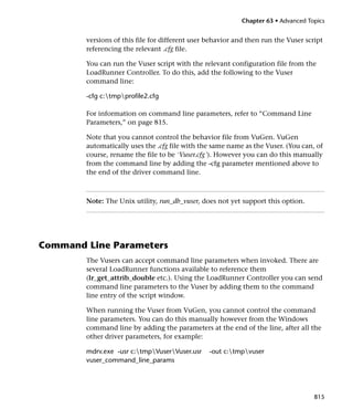 Load runner generator