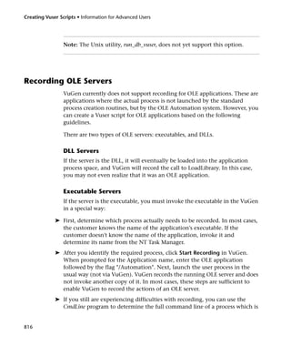 Load runner generator