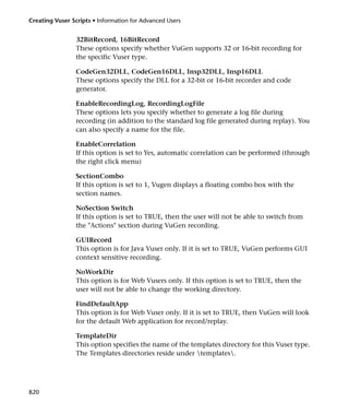 Load runner generator