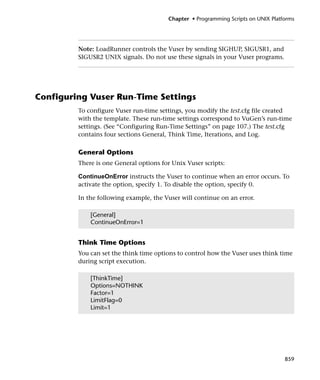 Load runner generator