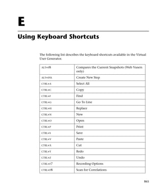Load runner generator