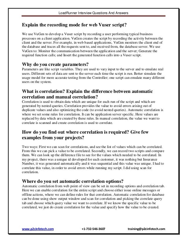 scenario interview questions and answers