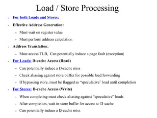 Add Load Store Operations Load Store Execution | PDF