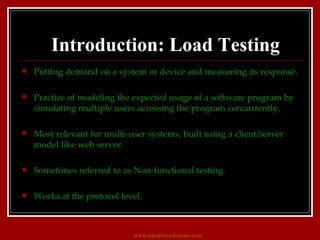 Load testing | PPT