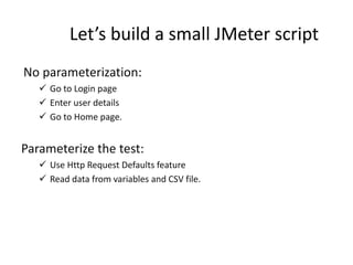 Load testing jmeter | PPTX