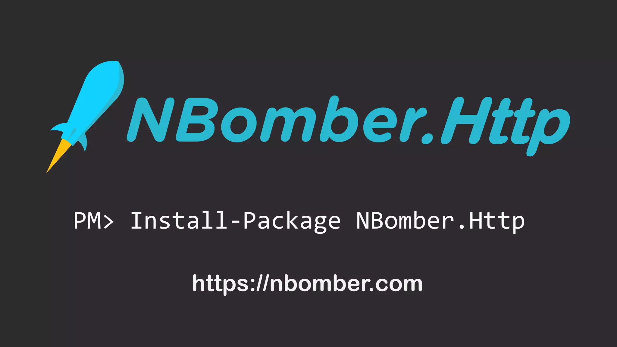 .Http
https://nbomber.com
PM> Install-Package NBomber.Http
 