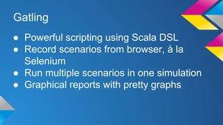 Load testing with gatling | PDF