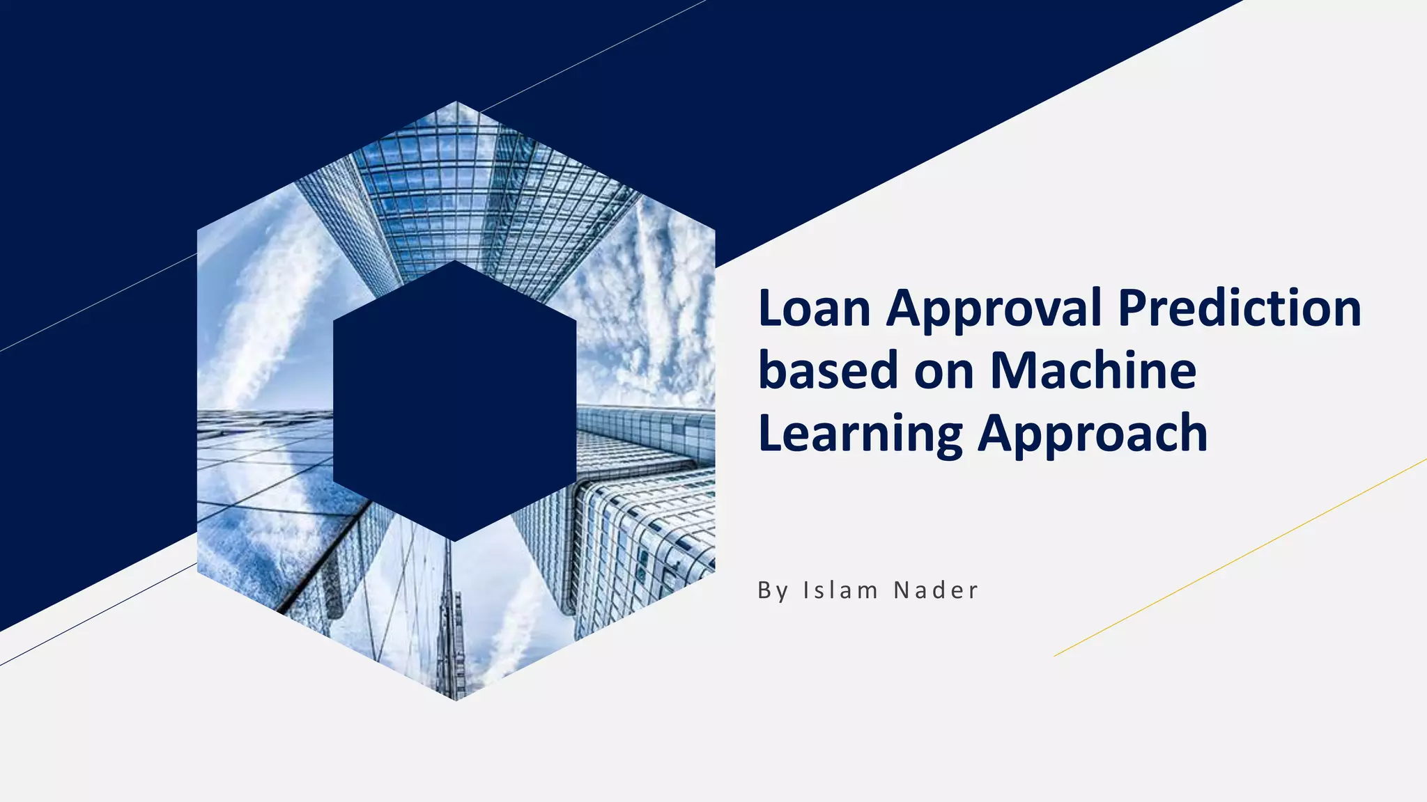 Loan approval prediction based on machine learning approach | PPT