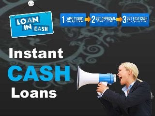 Instant

CASH
Loans

 