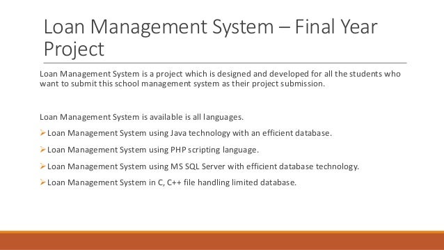 access database project management