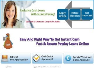 7/1/2015 Apply Online UK Finance & Loans Services
 