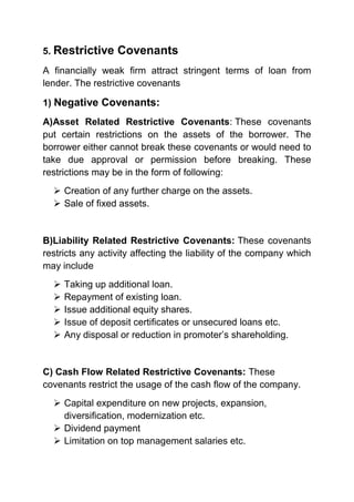 Loans and project hard copy | DOCX