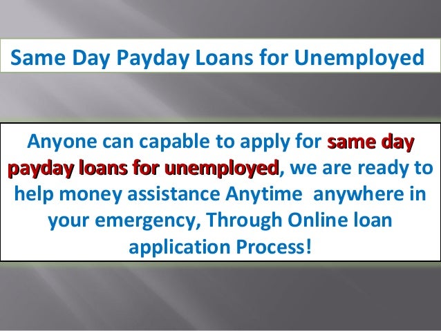 direct lenders for emergency cash loans for unemployed same day funding - Featured Image