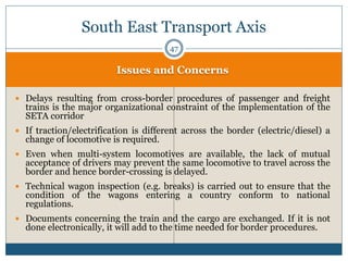 Seta Implementation Modelling Approach to Economic Corridors | PPTX