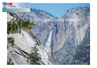 Obrigado pela atenção 
 