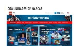 COMUNIDADES DE MARCAS
 